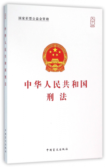 中華人民共和國刑法(大字版)