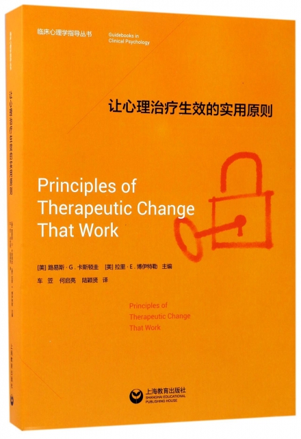 讓心理治療生效的實用原則/臨床心理學指導叢書