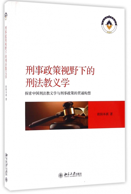 刑事政策視野下的刑法教義學(探索中國刑法教義學與刑事政策的貫通構想)