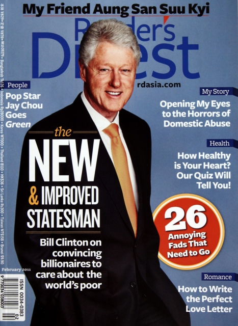 READERS DIGEST FEBRUARY 2011