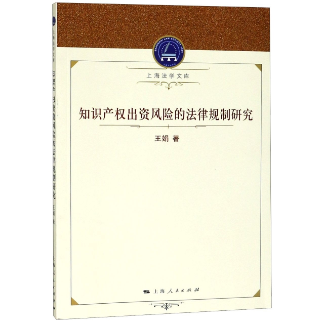 知識產權出資風險的法律規制研究/上海法學文庫