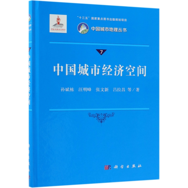 中國城市經濟空間(精)/中國城市地理叢書