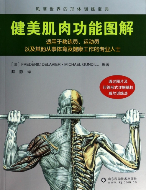 健美肌肉功能图解(适用于教练员运动员以及其从事体育及健康工作的