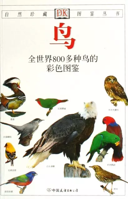 鳥(全世界800多種鳥的彩色圖鋻)/自然珍藏圖鋻叢書