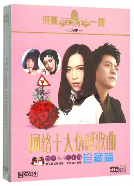 DVD-9網絡十大傷感歌曲<珍藏篇>(2碟裝)