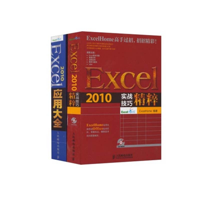 Excel2010實戰技巧精粹(附光盤)+Excel2010應用大全（共2冊）