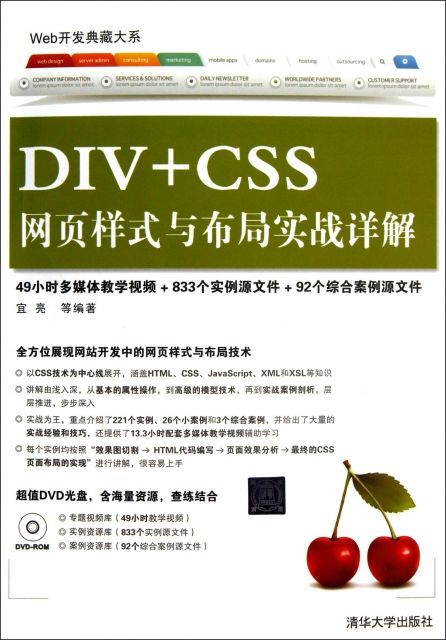 DIV+CSS網頁樣式與布局實戰詳解(附光盤)/Web開發典藏大繫