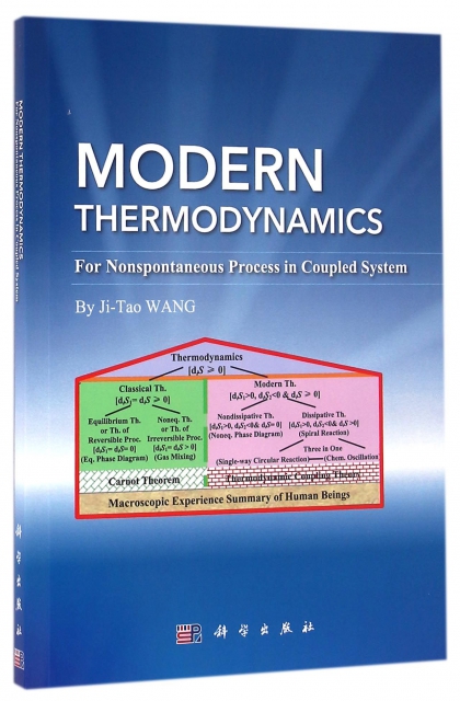 MODERN THERMODYNAMICS(附光盤For Nonspontaneous Process in Coupled System)
