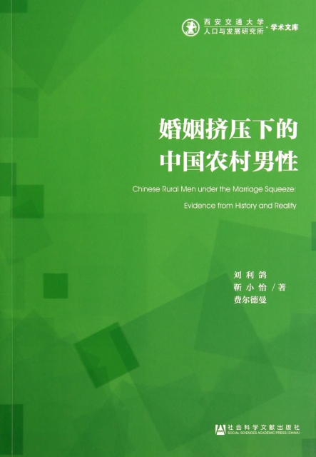 婚姻擠壓下的中國農村男性/西安交通大學人口與發展研究所學術文庫