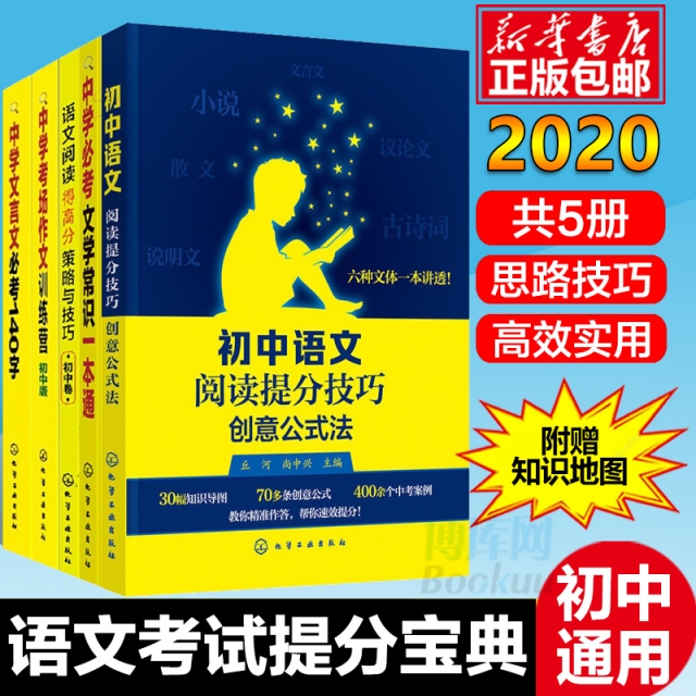 初中语文阅读提分技巧 共5册