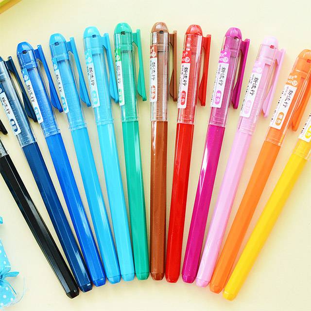 晨光中性笔新流行agp62403 12色0.38mm 一盒装 混色 ￥18.