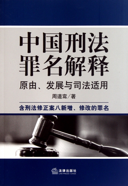 中國刑法罪名解釋(原由發展與司法適用)