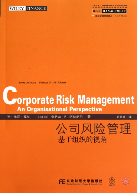 公司風險管理(基於組織的視角)/風險管理繫列/威立金融經典譯叢