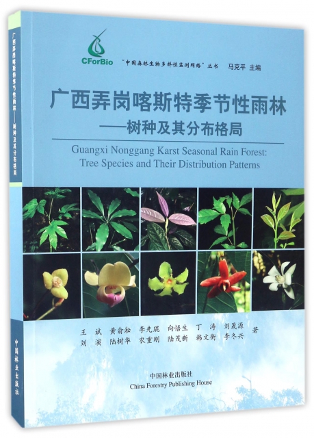 廣西弄崗喀斯特季節性雨林--樹種及其分布格局/中國森林生物多樣性監測網絡叢書