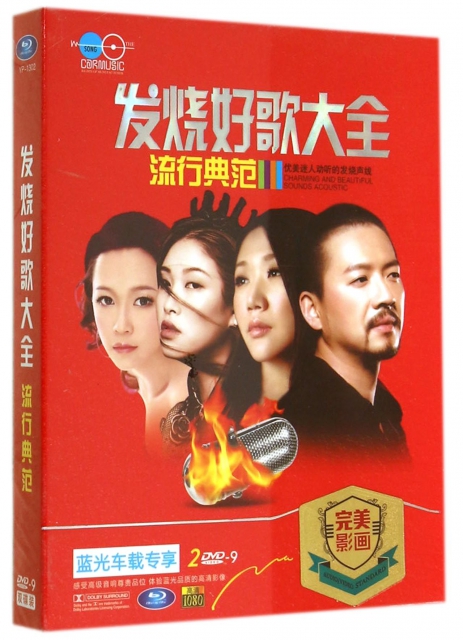 DVD-9發燒好歌大全流行典範(2碟裝)