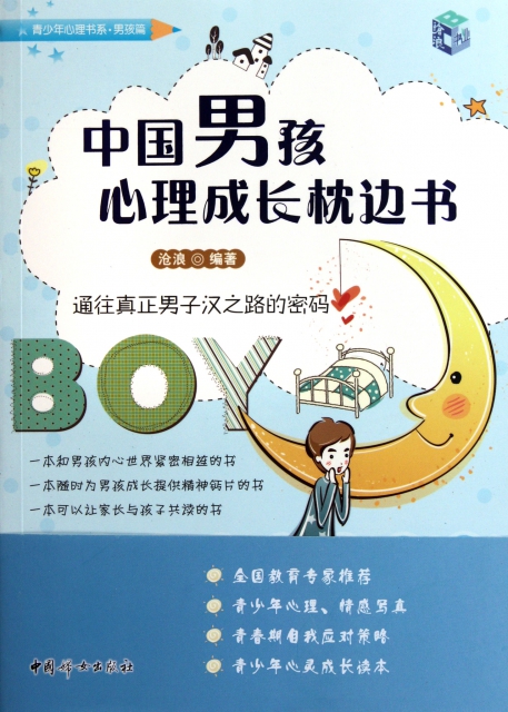 中國男孩心理成長枕邊書/青少年心理書繫