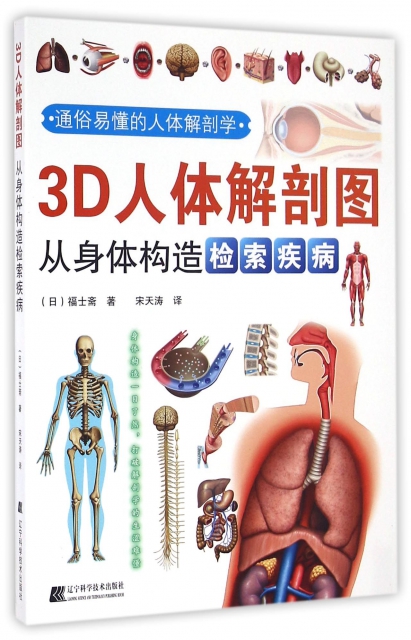 3D人體解剖圖(從身體構造檢索疾病)