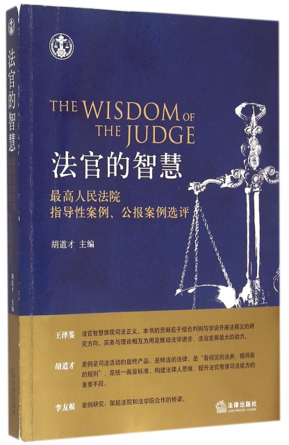 法官的智慧(最高人民法院指導性案例公報案例選評)